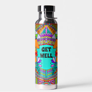 Hand Drawn By EDDArt - Pharaoh 1 Water Bottle