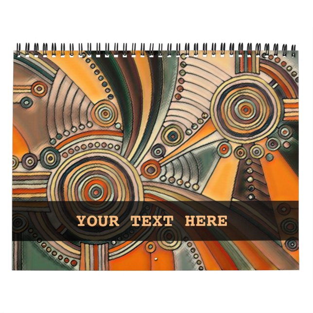 Hand Drawn By EDDArt - Thoughts 1 Calendar (Cover)