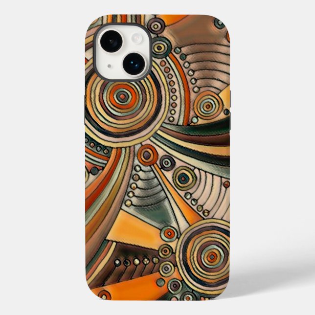 Hand Drawn By EDDArt - Thoughts 1 Case-Mate iPhone Case (Back)