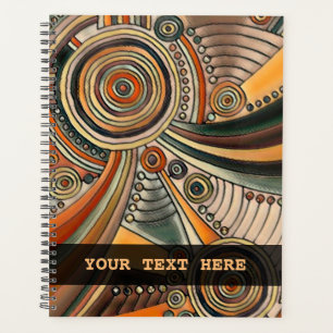 Hand Drawn By EDDArt - Thoughts 1 Planner