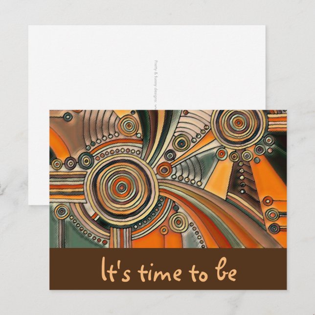 Hand Drawn By EDDArt - Thoughts 1 Postcard (Front/Back)