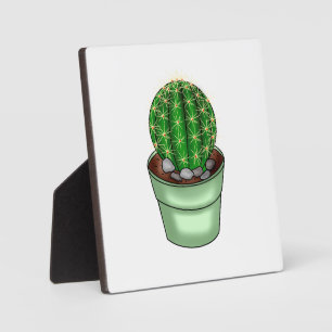 Hand drawn Cactus Succulent Plaque