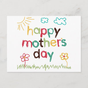 Hand Drawn Card for Mother's Day
