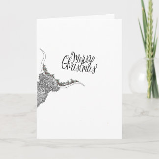 Hand drawn Christmas card