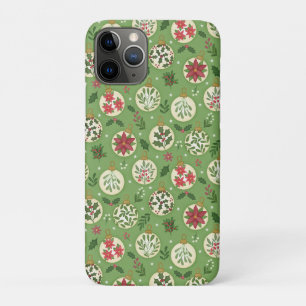 Hand Drawn Christmas Ornaments iPhone 11 Pro Case