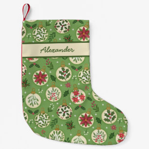 Hand Drawn Christmas Ornaments Christmas Stocking