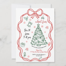 Hand Drawn Christmas Party Celebration