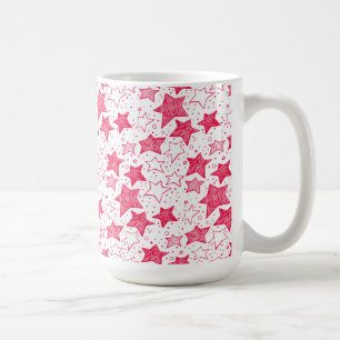 Hand drawn Christmas stars Coffee Mug