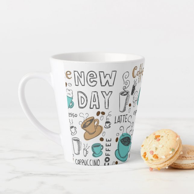 Hand Drawn Coffee Cups (In Situ)