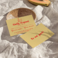 Hand Drawn Colourful Retro Quirky Modern Wedding 