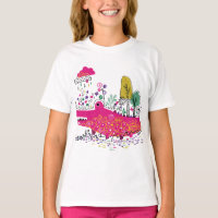 Hand Drawn Crocodile Wild Art