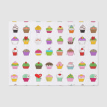 Hand Drawn Cupcake Pattern