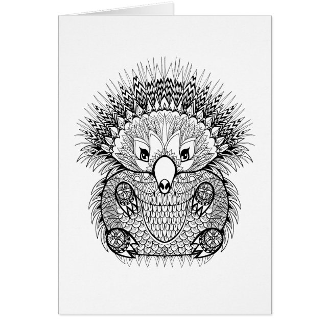 Hand Drawn Echidna Doodle (Front)
