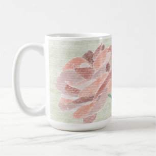Hand Drawn Floral Mug