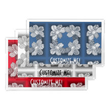 Hand Drawn Flower Lei Choose Any Colour