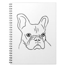 Hand-Drawn Frenchie Face