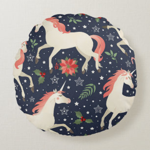 Hand drawn fresh lemon pattern on wood texture round cushion