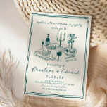 Hand Drawn Funky Drawing Handwritting Wedding  Invitation<br><div class="desc">Hand Drawn Funky Drawing Handwritting Wedding</div>