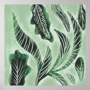 Hand Drawn Greenery Botanical Specialist Botanist Poster