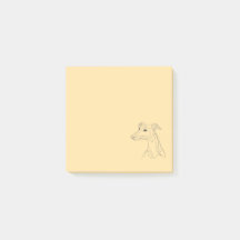 Hand Drawn Greyhound Line Art - Minimalist Design