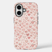 Hand-Drawn Heart Pattern