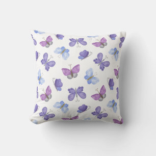 "Hand-Drawn Hearts Design Whimsical and Romantic Cushion