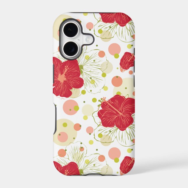 Hand Drawn Hibiscus Pattern (Back)
