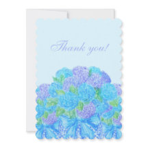 Hand Drawn Hydrangeas in a Vase 