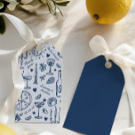 Hand-Drawn Illustrated Wedding Thank You Gift Tags<br><div class="desc">These hand-drawn illustrated wedding welcome gift tags add a unique and personal touch to your special day. With their charming, artistic design, they offer a perfect way to greet your guests with a thoughtful message or their names. The delicate illustrations and customisable space make these tags ideal for pairing with...</div>