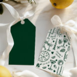 Hand-Drawn Illustrated Wedding Welcome  Gift Tags<br><div class="desc">These hand-drawn illustrated wedding welcome gift tags add a unique and personal touch to your special day. With their charming, artistic design, they offer a perfect way to greet your guests with a thoughtful message or their names. The delicate illustrations and customisable space make these tags ideal for pairing with...</div>
