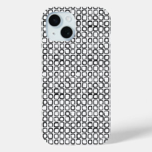 Hand-Drawn Inky Squares Grid Case-Mate iPhone Case