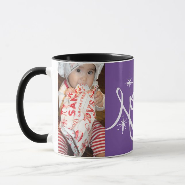 Hand Drawn Joy Mug with Photo (Left)