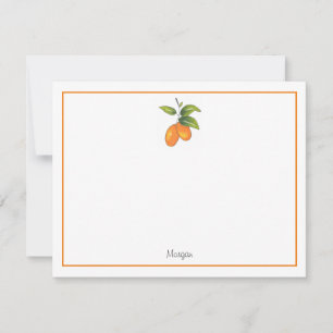 Hand Drawn Kumquats Card
