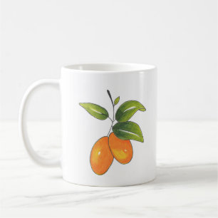 Hand Drawn Kumquats Coffee Mug