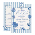 Hand Drawn Last Toast on The Coast Bachelorette