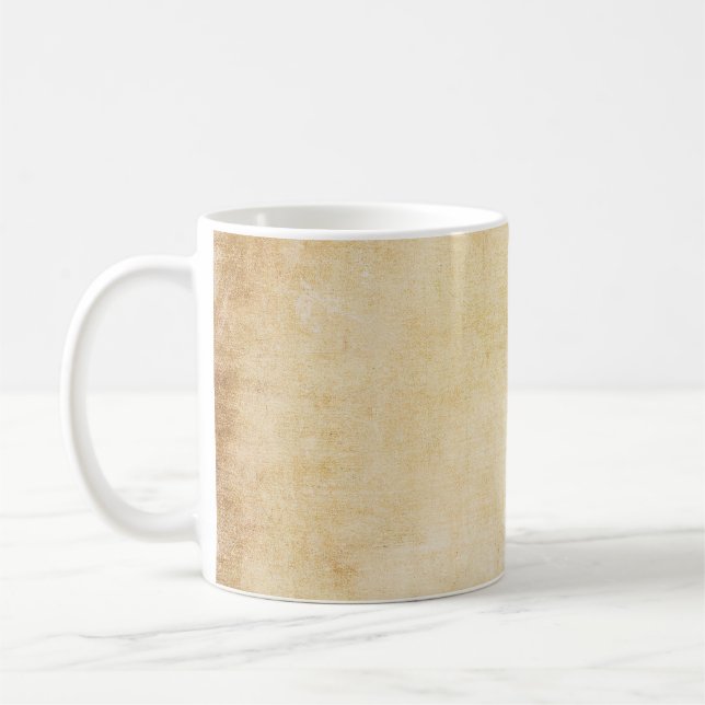 Hand-drawn leopard print, watercolor texture. coffee mug (Left)