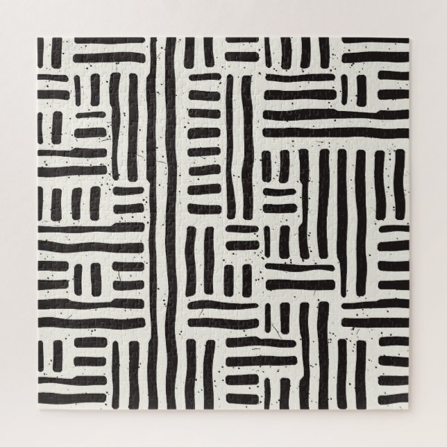 Hand-drawn lines, grungy seamless texture. jigsaw puzzle (Vertical)