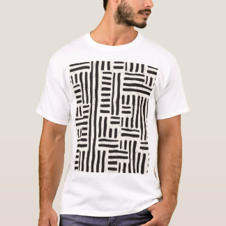 Hand-drawn lines, grungy seamless texture. T-Shirt