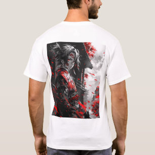 Hand Drawn Minimalistic Demon Slayer Anime T-Shirt