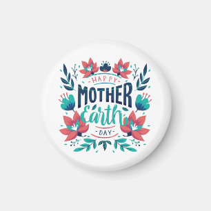 Hand Drawn Mother Earth Day Design-23184 Hoodie Magnet