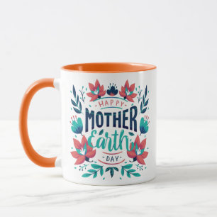 Hand Drawn Mother Earth Day Design-23184 Mug