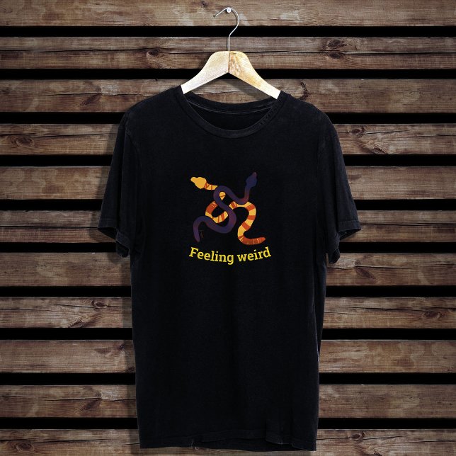 Hand drawn multicoloured funny snakes design T-Shirt (Creator Uploaded)