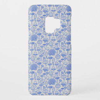 Hand Drawn Mushrooms Collage Case-Mate Samsung Galaxy S9 Case