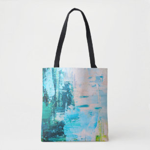 Hand drawn oil painting. Abstract art background. Tote Bag