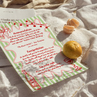 Hand Drawn Painted Quirky Wedding Fun Details