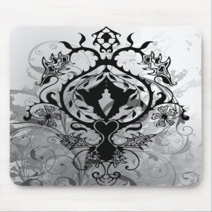 Hand Drawn : Peace Dove Mouse Pad