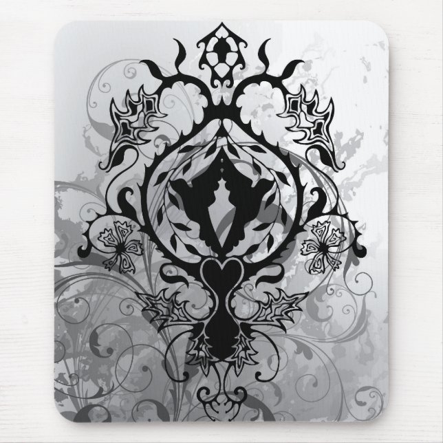 Hand Drawn : Peace Dove Mouse Pad (Front)