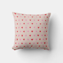 Hand-Drawn Pink & Red Hearts Cosy