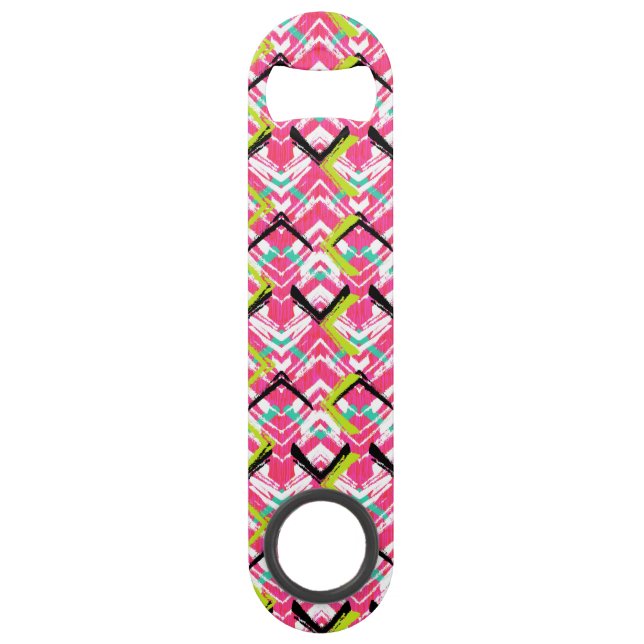 Hand Drawn Pink Zig Zag Pattern (Front)