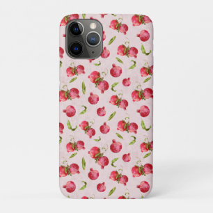 Hand Drawn Pomegranate Botanical Illustration iPhone 11 Pro Case